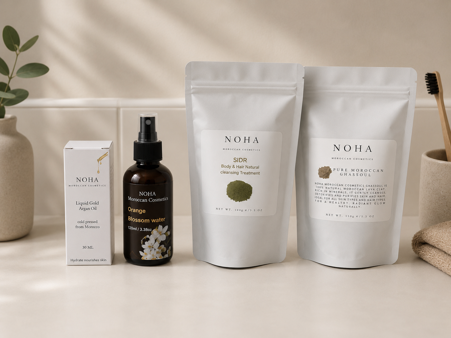 Hair care ritual set