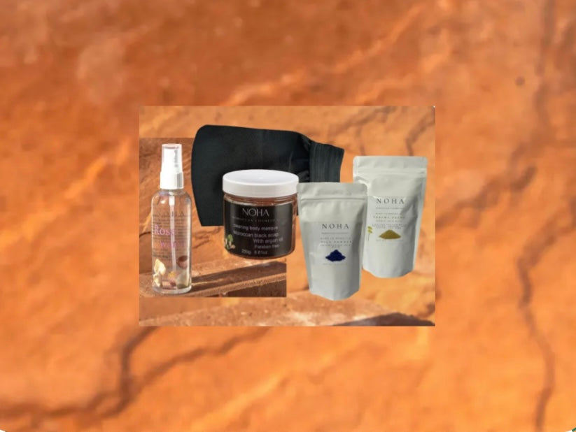 Moroccan Bridal hammam spa set