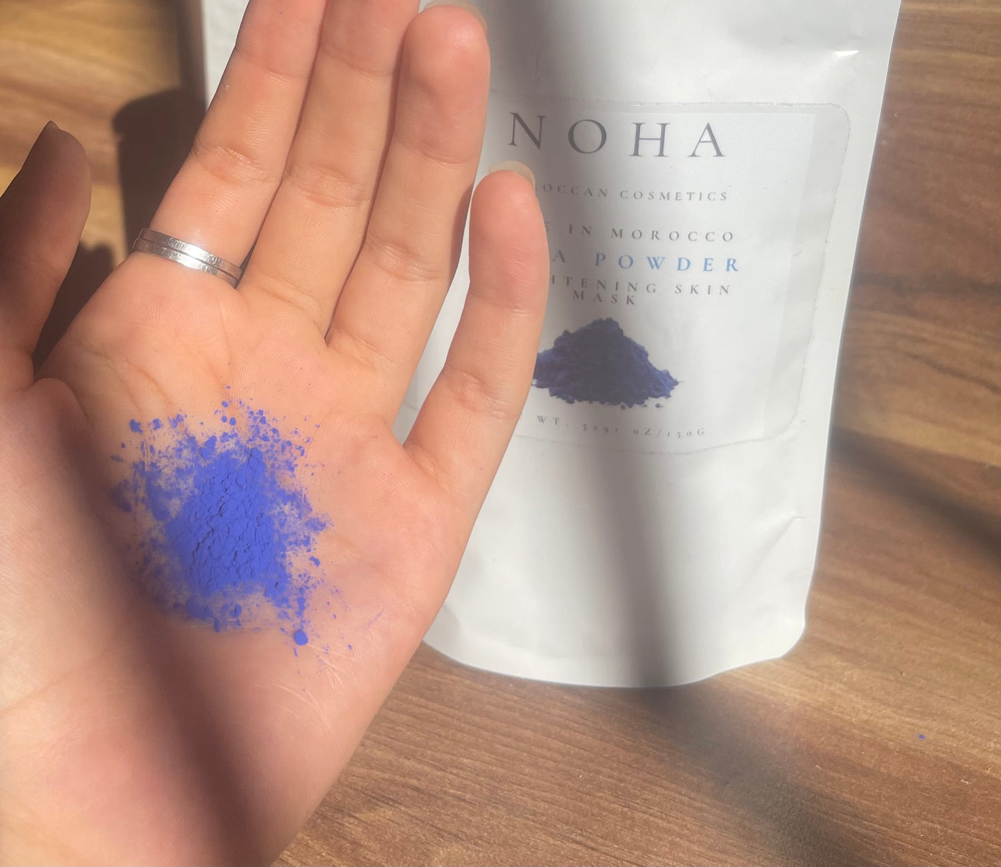 Moroccan blue Nilla powder