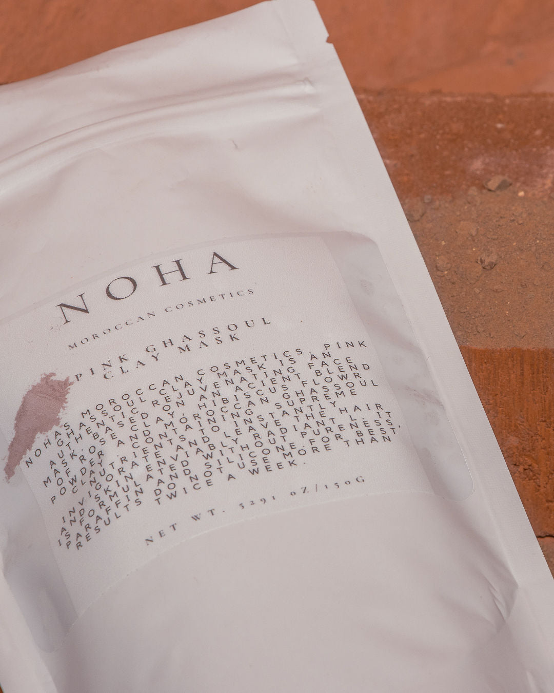 Pure Moroccan Red Clay for Combination and Sensitive Skin