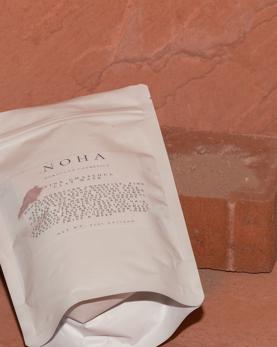 Pure Moroccan Red Clay for Combination and Sensitive Skin