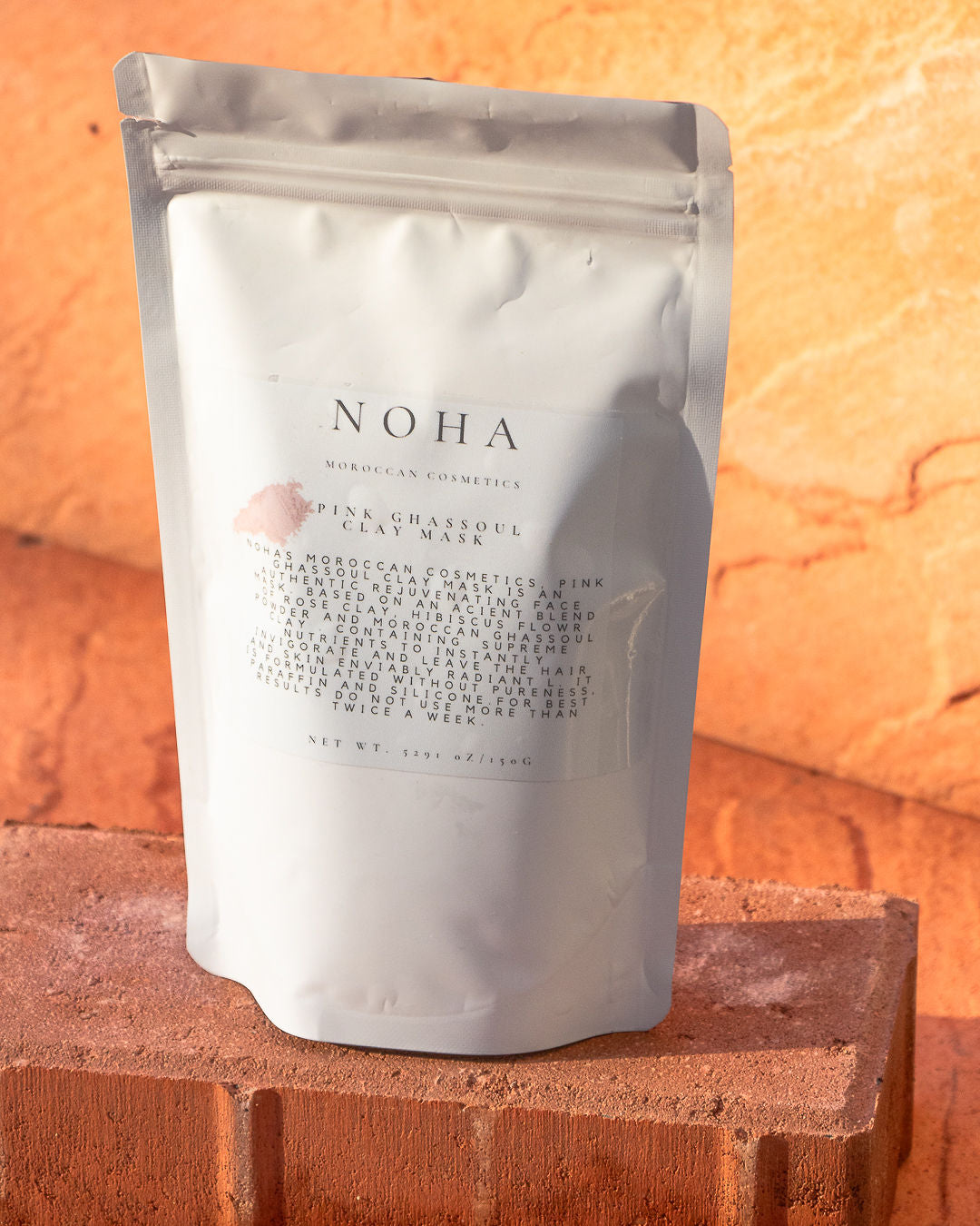 Pure Moroccan Red Clay for Combination and Sensitive Skin