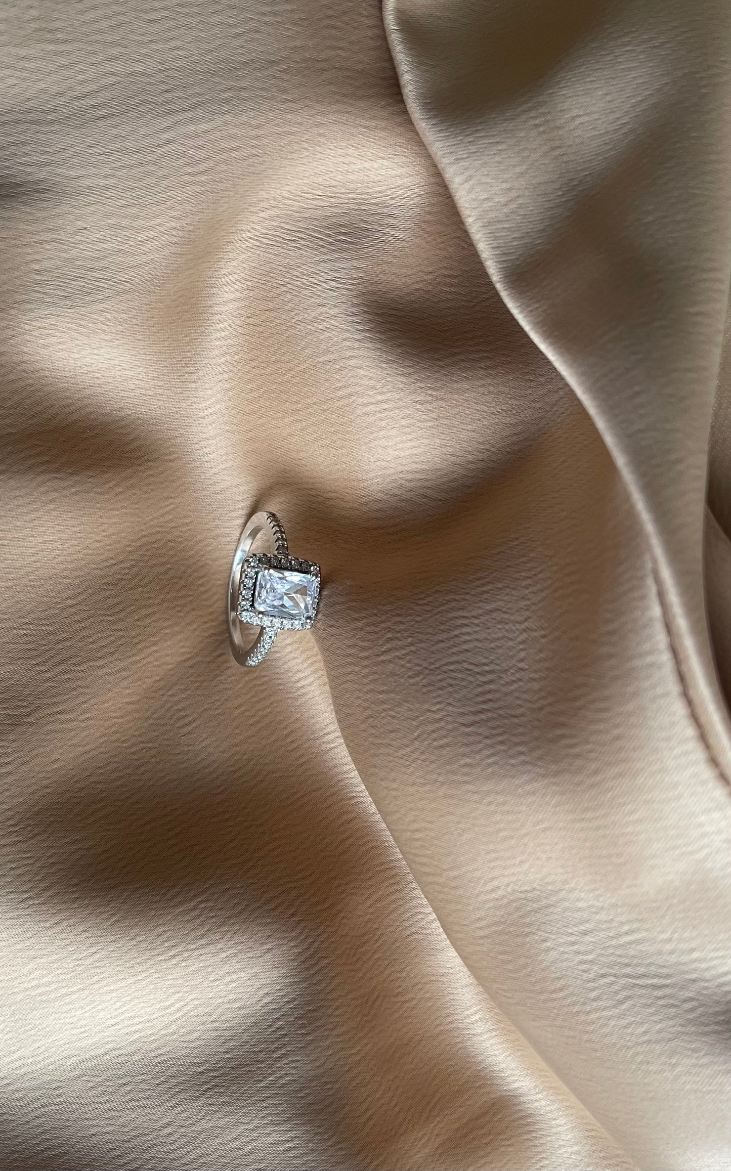 Silver Cluster Ring