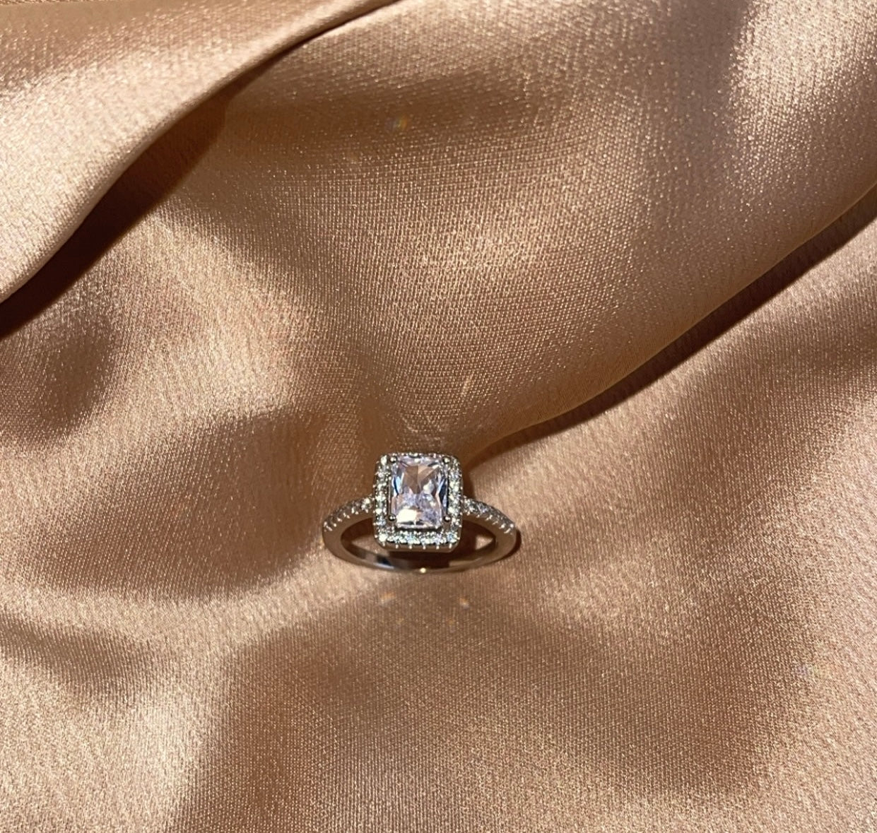 Silver Cluster Ring