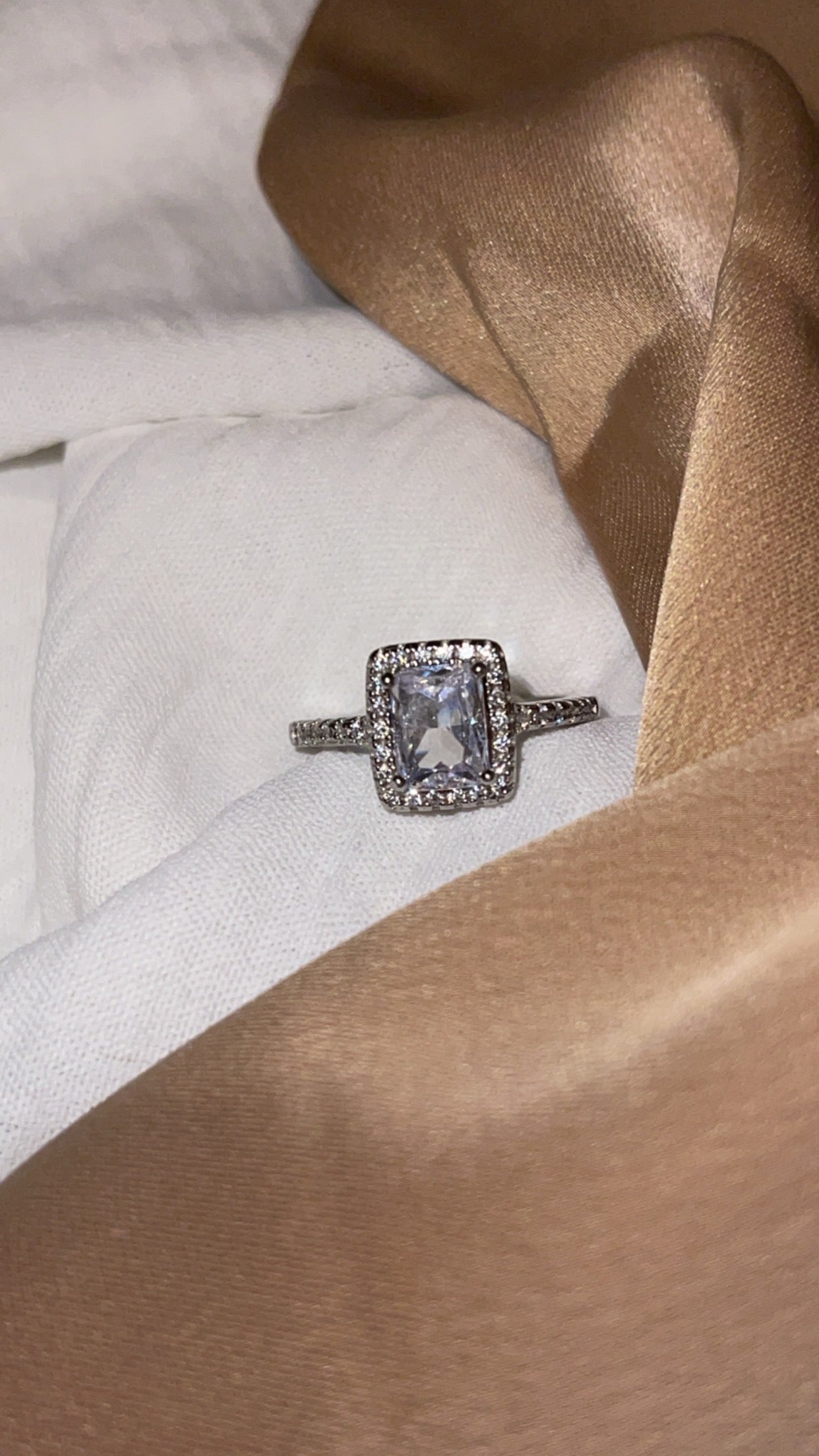 Silver Cluster Ring
