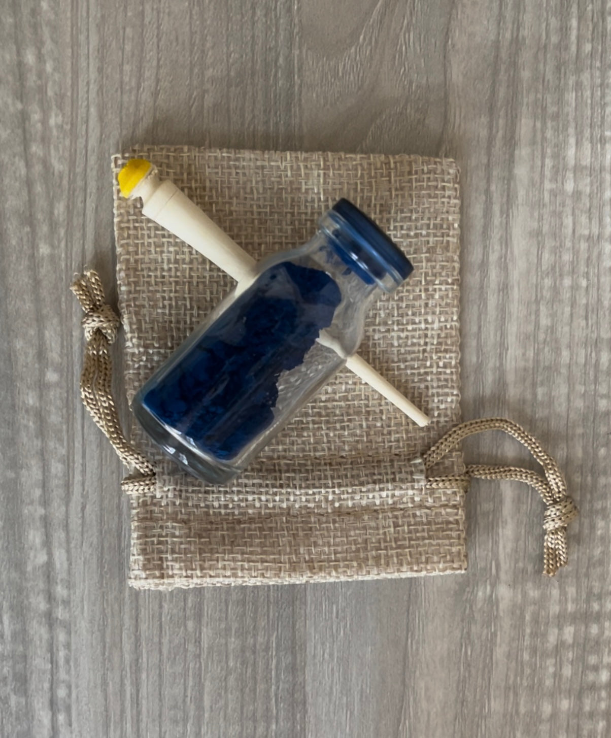 Blue kohl set