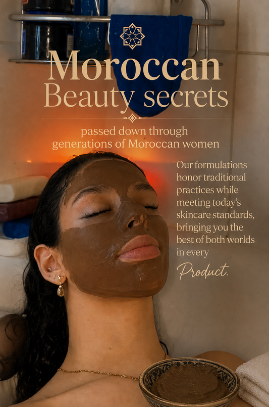 Ghassoul Clay: The Moroccan Mineral Ritual for Purification, Balance & Refined Skin”
