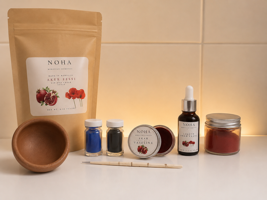 The ultimate natural Moroccan makeup set