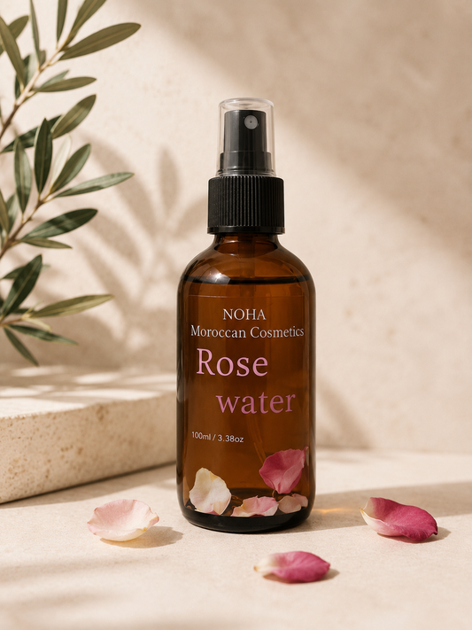 Rosa damascena |Moroccan Rosewater| steam distilled