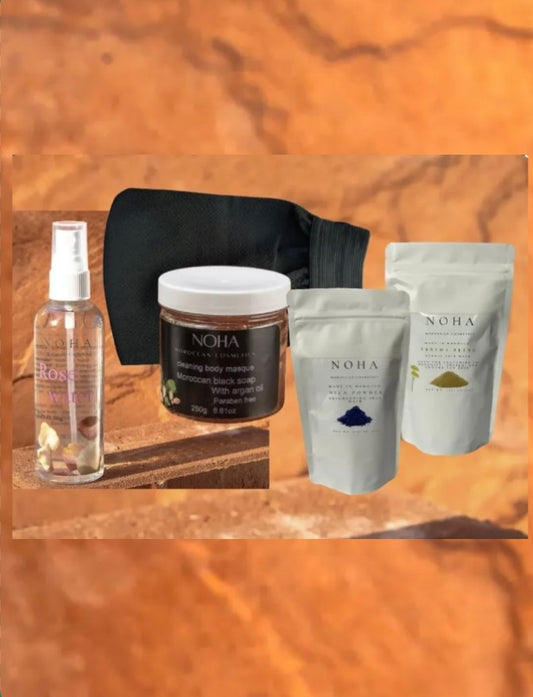 Moroccan Bridal hammam spa set