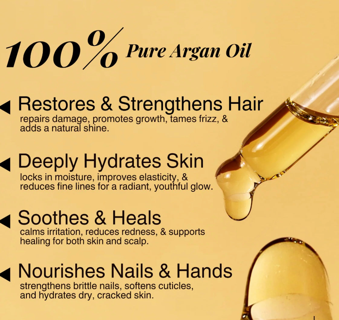 Organic Moroccan Argan oil