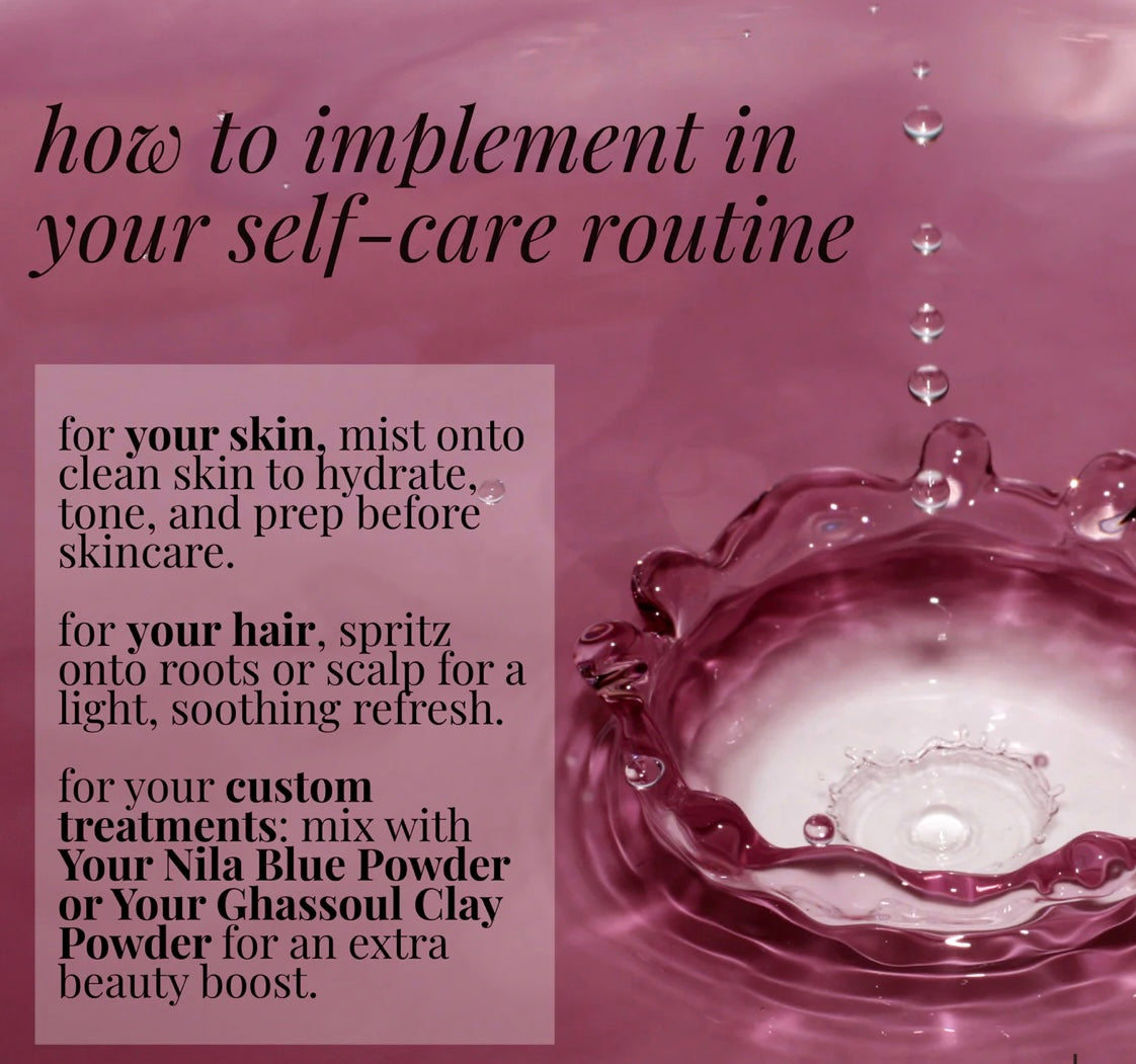 Moroccan Rose water from damask rose