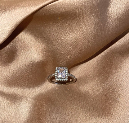 Silver Cluster Ring